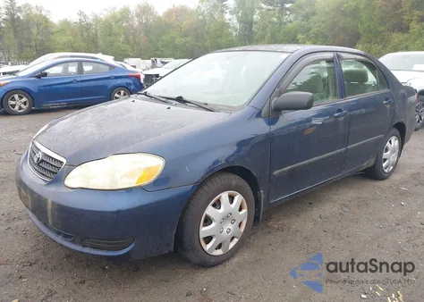 2007 Toyota Corolla Ce z USA, uszkodzony, nr VIN 2T1BR32E47C728154